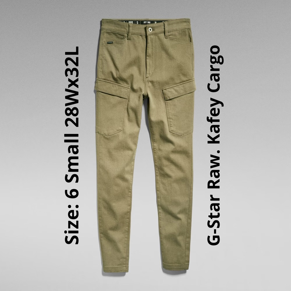 G-Star Raw. Kafey Cargo. Army Green Small 6, 28x32 Sealed